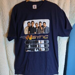Vintage NSYNC Navy Graphic T-Shirt